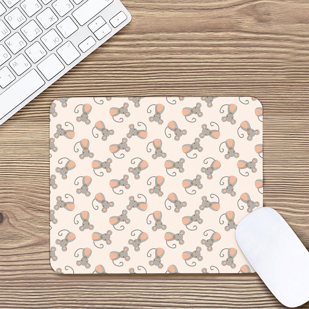 Little Rat Pattern Print Mouse Pad