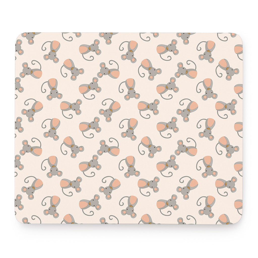 Little Rat Pattern Print Mouse Pad