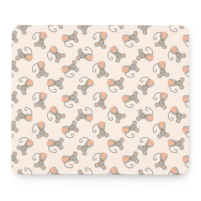 Little Rat Pattern Print Mouse Pad