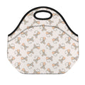 Little Rat Pattern Print Neoprene Lunch Bag