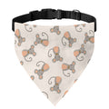 Little Rat Pattern Print Over The Collar Dog Bandana