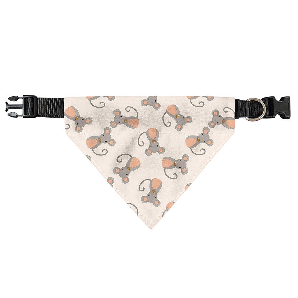 Little Rat Pattern Print Over The Collar Dog Bandana
