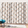 Little Rat Pattern Print Pencil Pleat Curtains