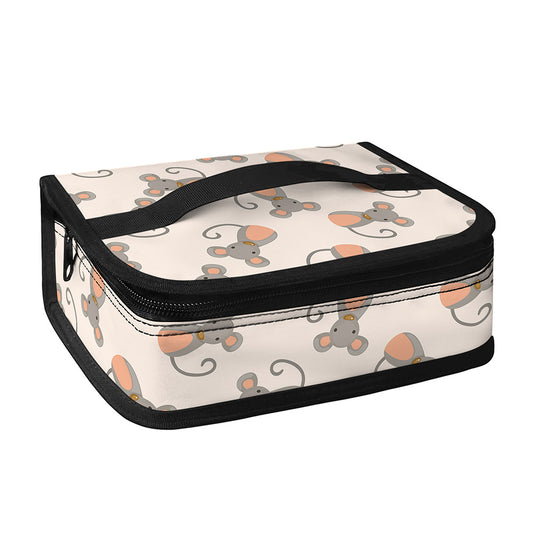 Little Rat Pattern Print Small Lunch Bag