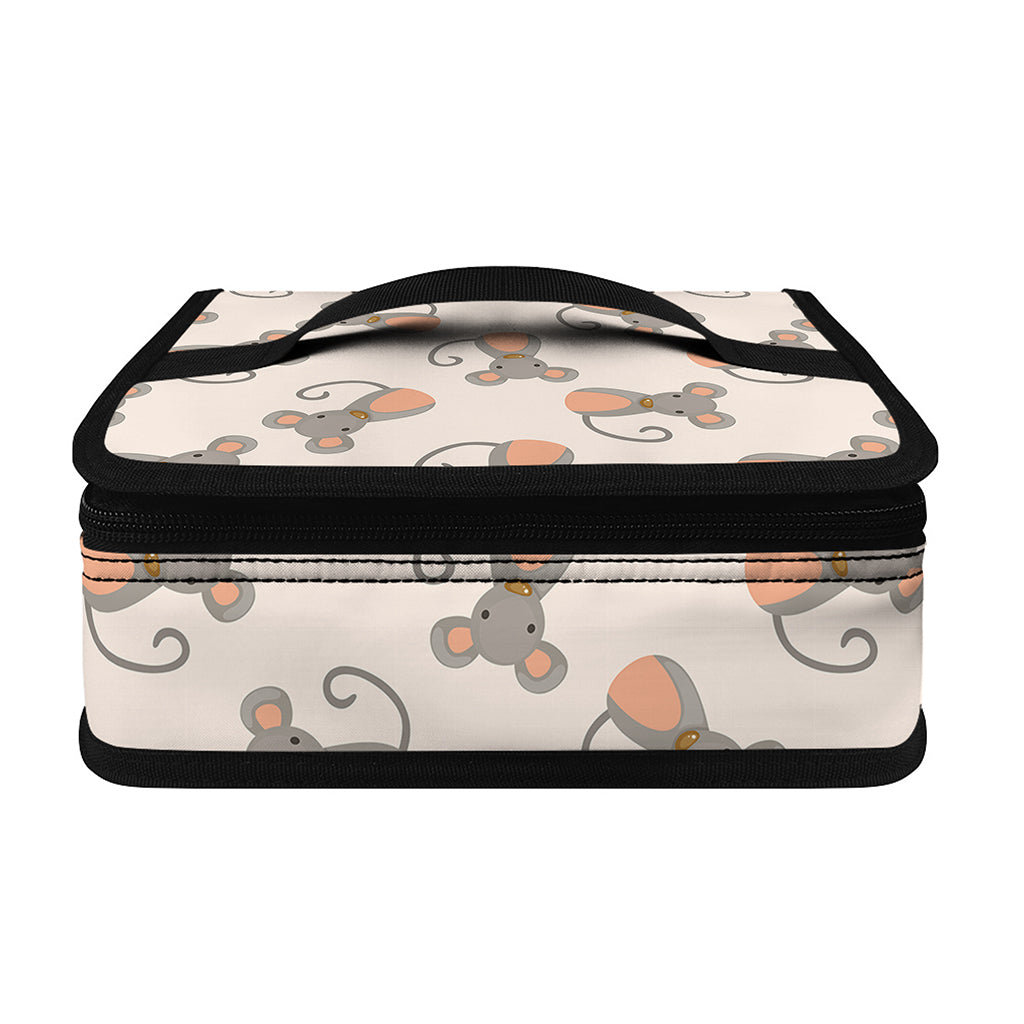 Little Rat Pattern Print Small Lunch Bag