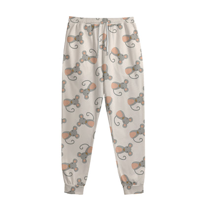 Little Rat Pattern Print Sweatpants
