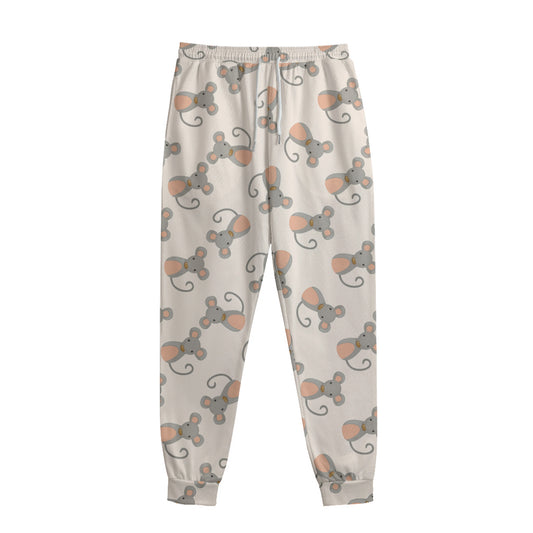 Little Rat Pattern Print Sweatpants