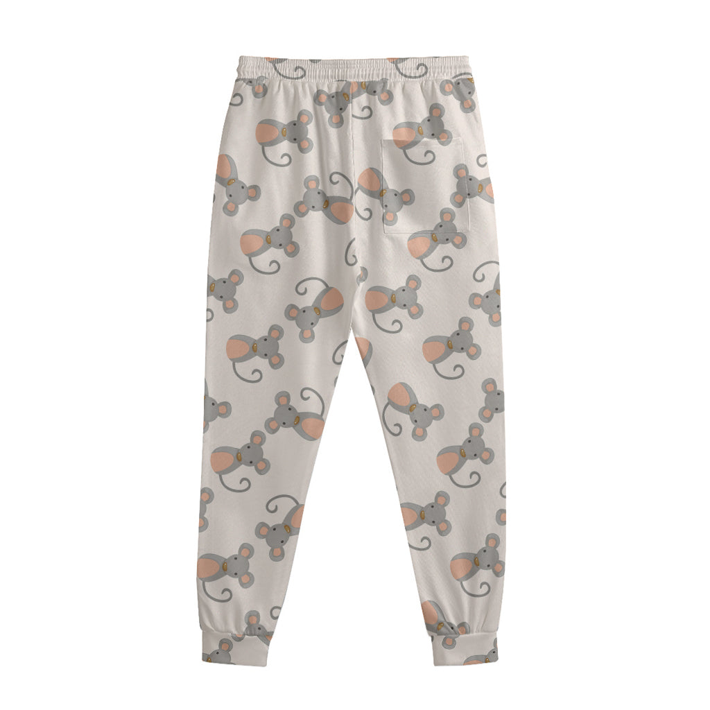 Little Rat Pattern Print Sweatpants