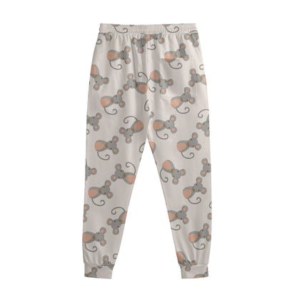 Little Rat Pattern Print Sweatpants
