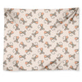 Little Rat Pattern Print Tapestry