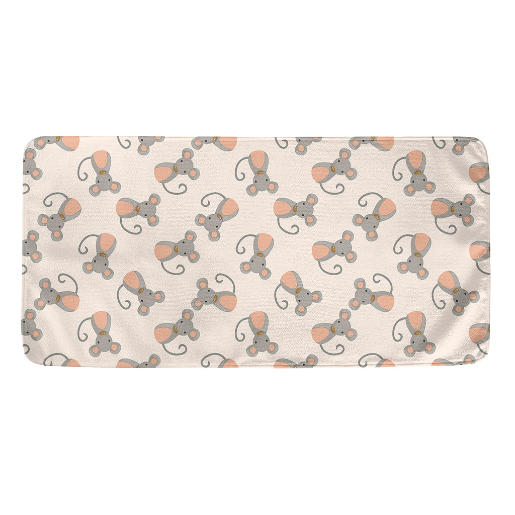 Little Rat Pattern Print Towel
