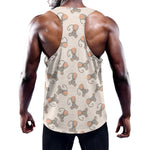 Little Rat Pattern Print Training Tank Top