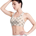 Little Rat Pattern Print Women's Sports Bra