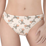 Little Rat Pattern Print Women's Thong