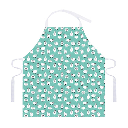 Little Sheep Pattern Print Adjustable Apron