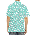 Little Sheep Pattern Print Aloha Shirt