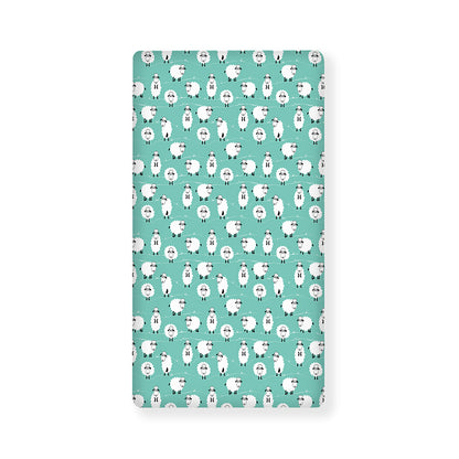 Little Sheep Pattern Print Baby Crib Sheet