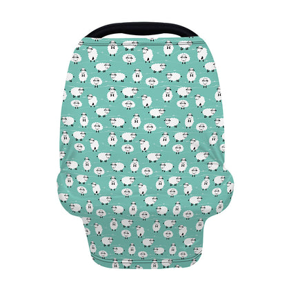 Little Sheep Pattern Print Baby Seat Cover