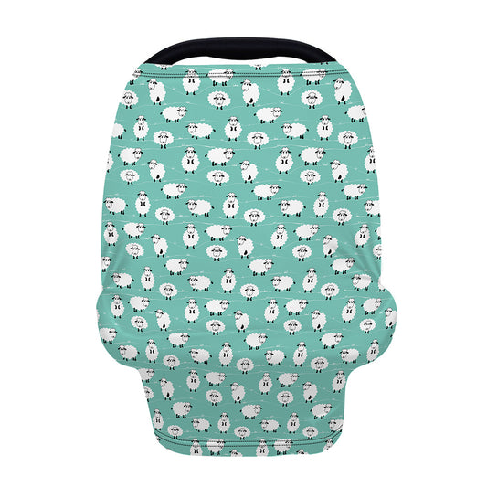 Little Sheep Pattern Print Baby Seat Cover
