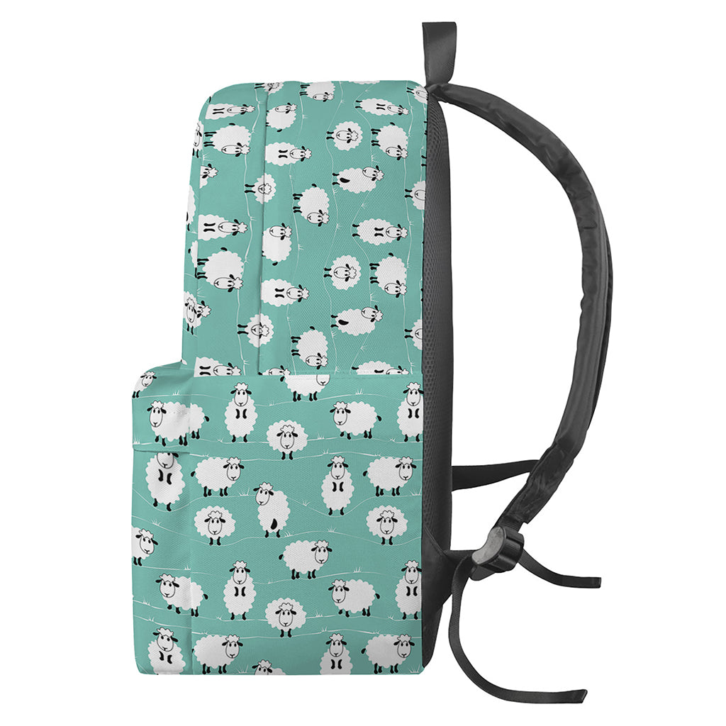 Little Sheep Pattern Print Backpack