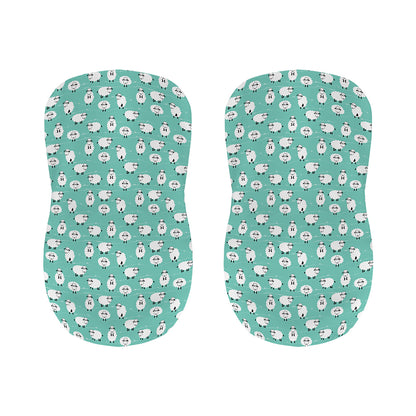 Little Sheep Pattern Print Bar Stool Covers