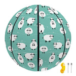 Little Sheep Pattern Print Basketball