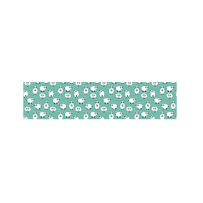 Little Sheep Pattern Print Bed Runner