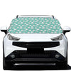 Little Sheep Pattern Print Car Windshield Snow Cover