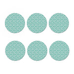 Little Sheep Pattern Print Coaster Set