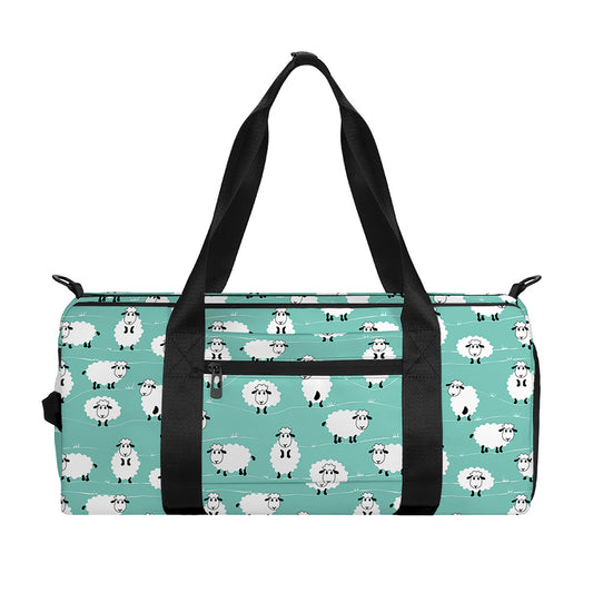 Little Sheep Pattern Print Gym Bag