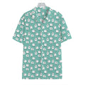 Little Sheep Pattern Print Hawaiian Shirt
