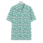 Little Sheep Pattern Print Hawaiian Shirt