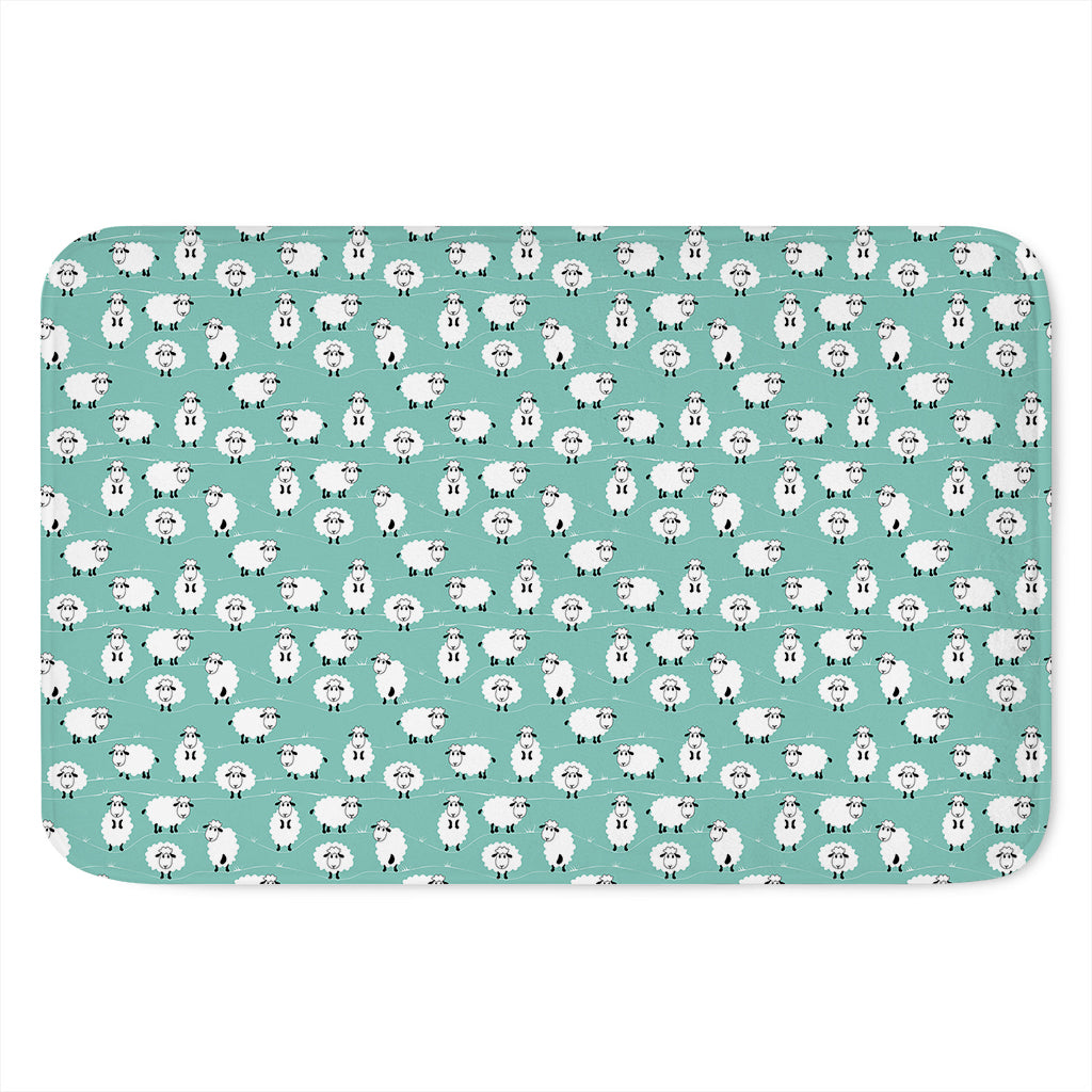 Little Sheep Pattern Print Indoor Door Mat