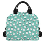 Little Sheep Pattern Print Insulated Lunch Bag