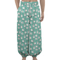 Little Sheep Pattern Print Lantern Pants