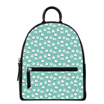 Little Sheep Pattern Print Leather Backpack