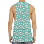 Little Sheep Pattern Print Men's Muscle Tank Top