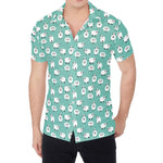 Little Sheep Pattern Print Men's Shirt