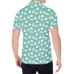 Little Sheep Pattern Print Men's Shirt