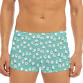 Little Sheep Pattern Print Men's Short Boxer Briefs
