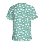 Little Sheep Pattern Print Men's Sports T-Shirt
