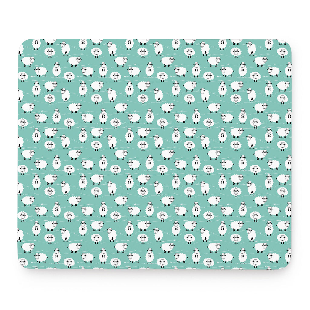 Little Sheep Pattern Print Mouse Pad