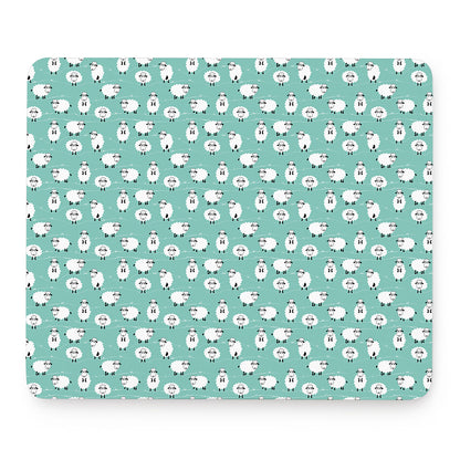Little Sheep Pattern Print Mouse Pad