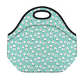 Little Sheep Pattern Print Neoprene Lunch Bag