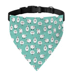 Little Sheep Pattern Print Over The Collar Dog Bandana