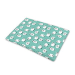 Little Sheep Pattern Print Pet Cooling Mat Cover
