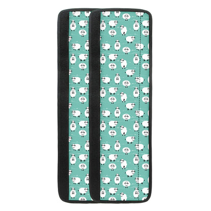 Little Sheep Pattern Print Refrigerator Handle Covers