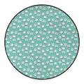 Little Sheep Pattern Print Round Floor Mat