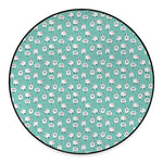Little Sheep Pattern Print Round Floor Mat