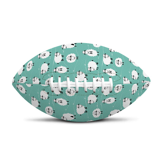 Little Sheep Pattern Print Rugby Ball